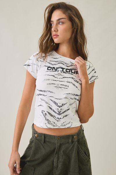 Abrand On Tour Graphic Baby Tee