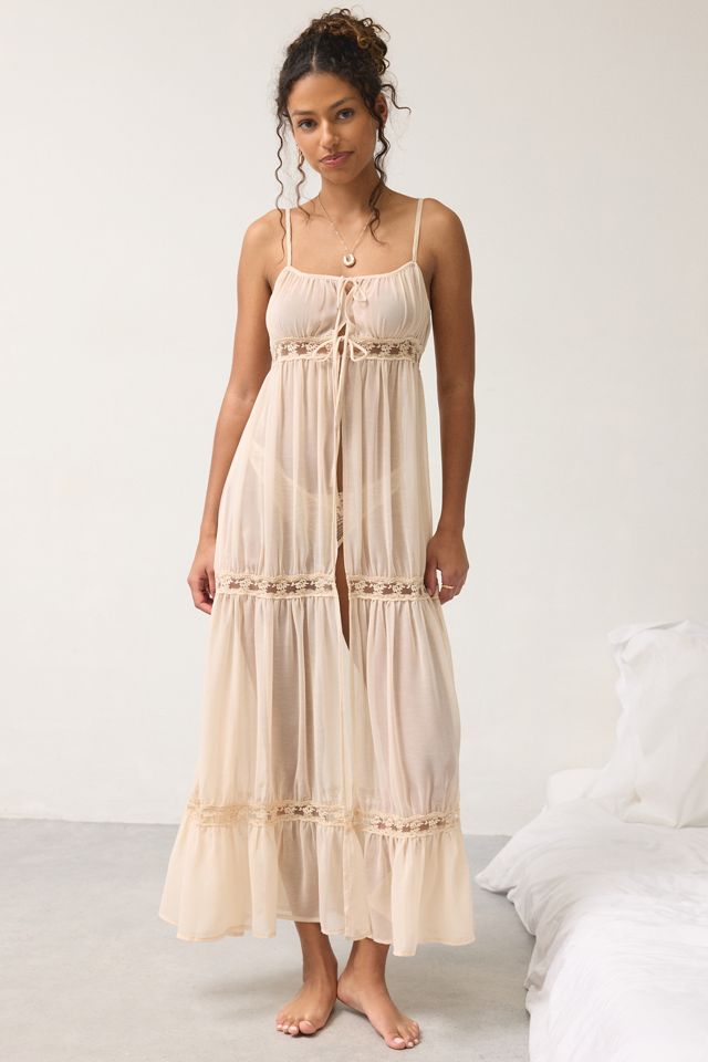 long dress and shirt Maxi Shirt Dress main image 0