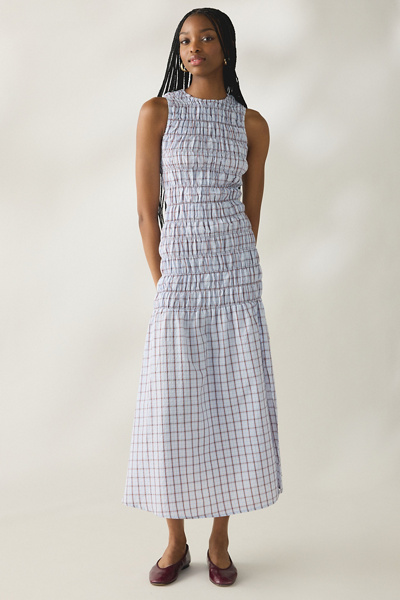 garden poplin smocked strappy maxi pocket dress Loft Petite Garden Poplin Smocked Strappy Maxi Pocket Dress at Hamilton  Place in Chattanooga, TN
