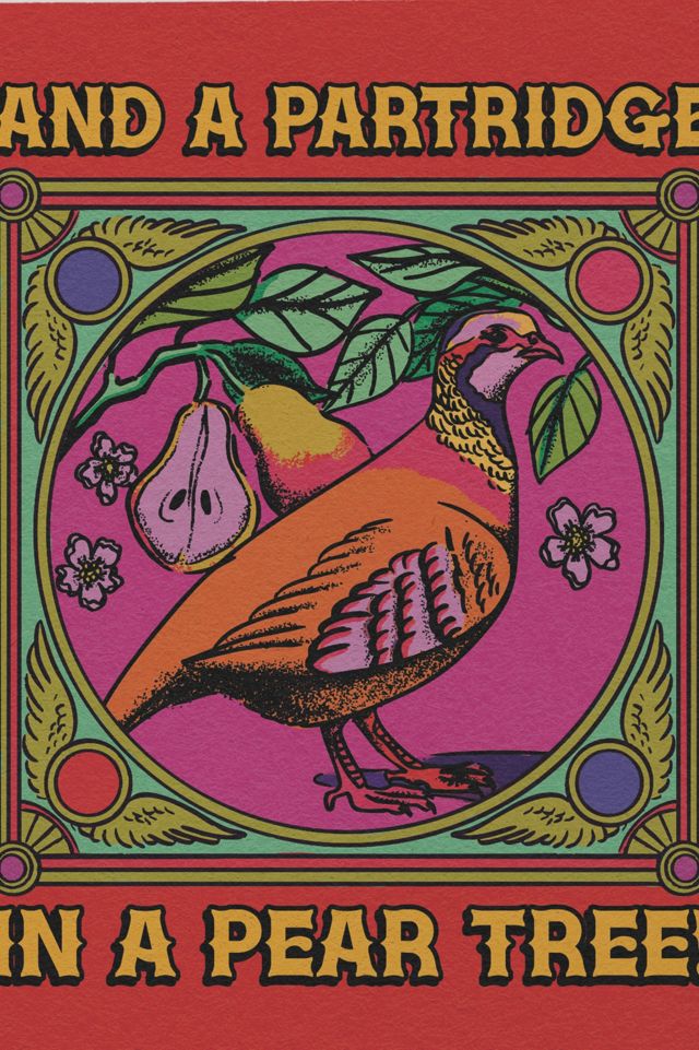 Red Cap 12 Days of Christmas Holiday Greeting Card #1