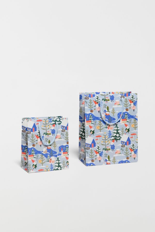 Red Cap Holiday Gnomes Gift Bag #1