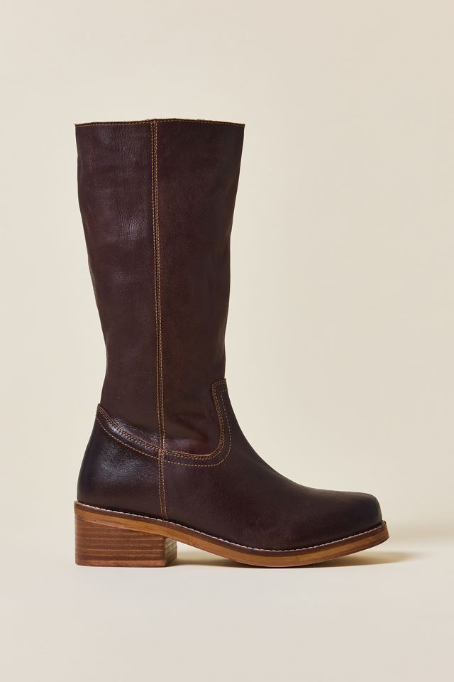 UO Leather Pull-On Boots #1