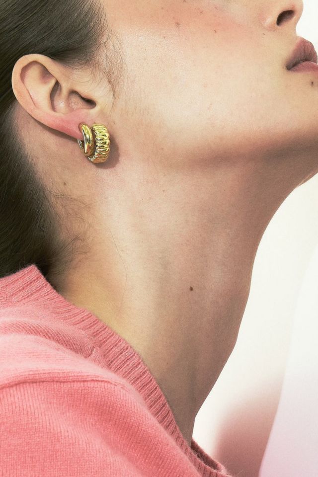 The M Jewelers Margaux Huggie Hoops #1