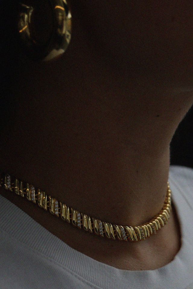 The M Jewelers Margaux Pavé Link Chain