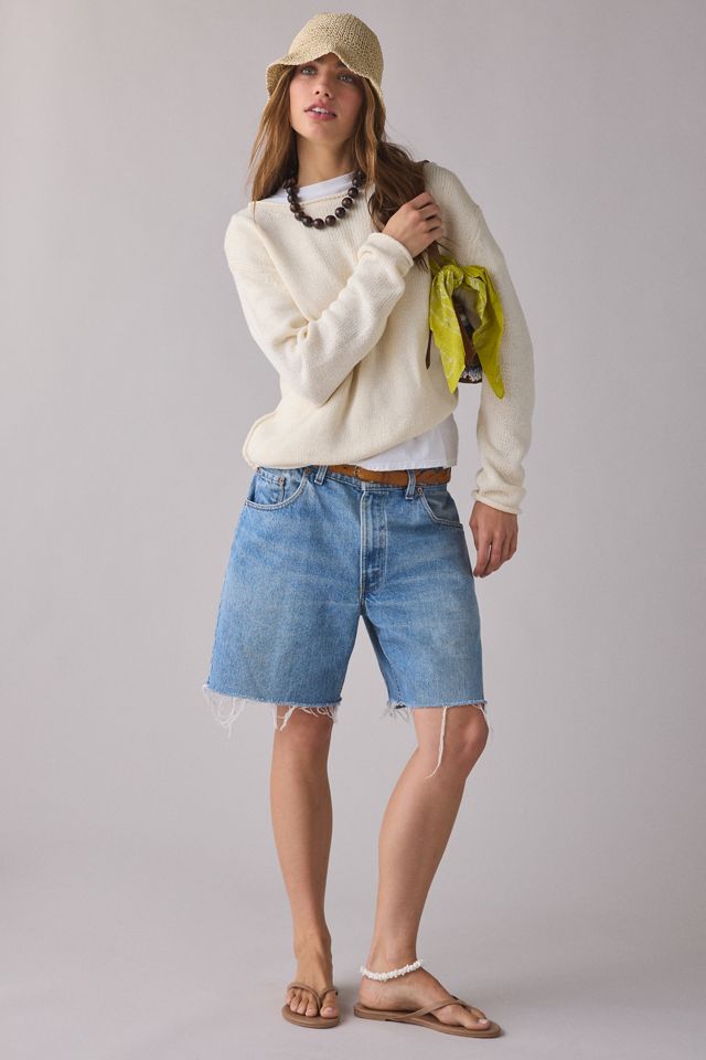 BDG Nola Cotton Blend Oversized Boatneck Sweater #1