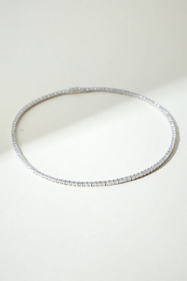 The M Jewelers Tennis Necklace | Urban Outfitters