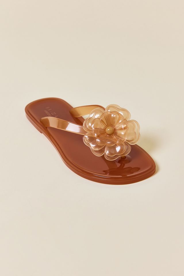 Brizza Arezzo Flower Jelly Sandals #2