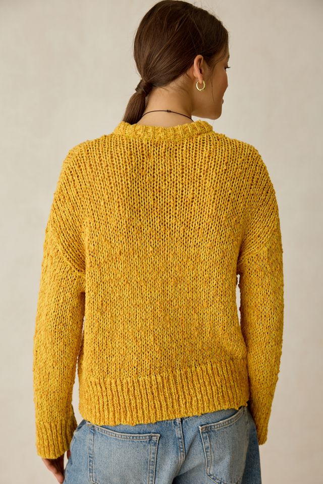 BDG Bridget Cotton Slub Knit Oversized Cardigan #1