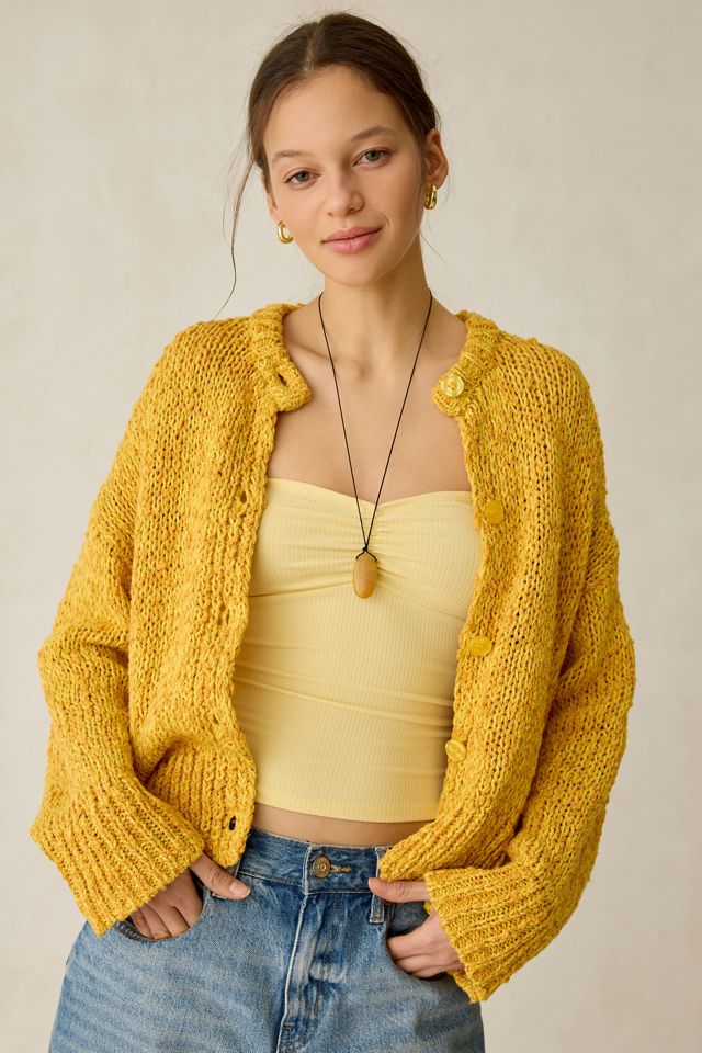 BDG Bridget Cotton Slub Knit Oversized Cardigan #2