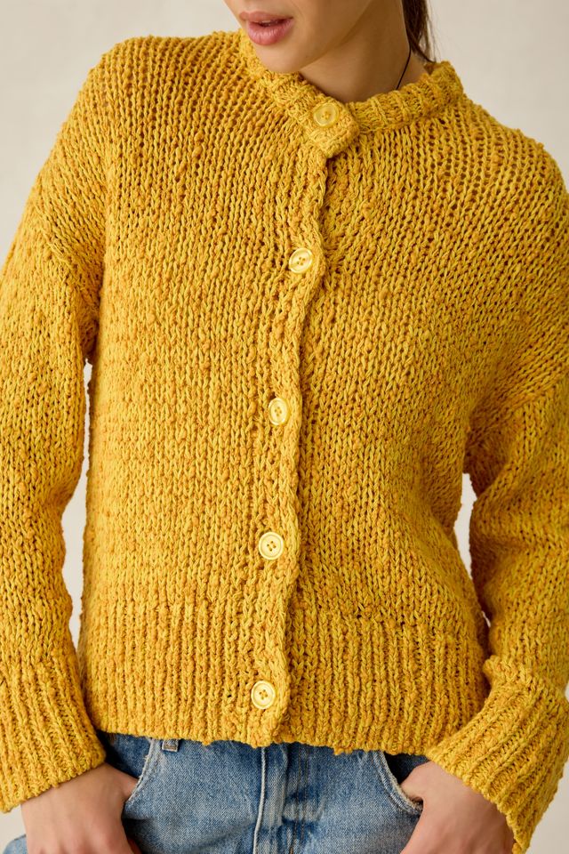 BDG Bridget Cotton Slub Knit Oversized Cardigan #3