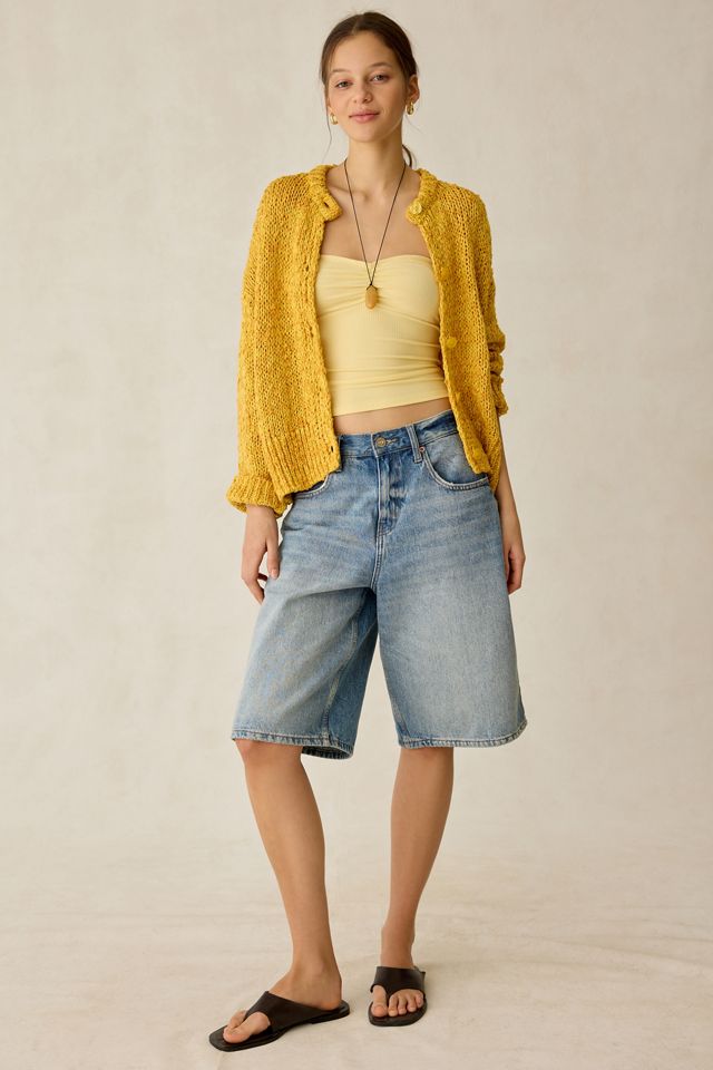 BDG Bridget Cotton Slub Knit Oversized Cardigan #4