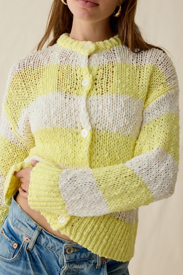 BDG Bridget Cotton Slub Knit Oversized Cardigan #1