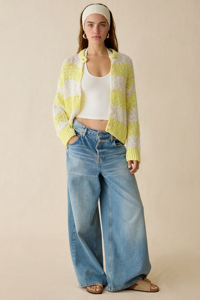 BDG Bridget Cotton Slub Knit Oversized Cardigan #3
