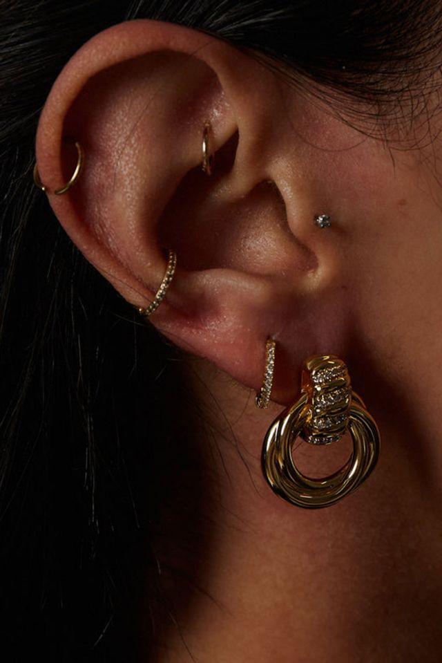 The M Jewelers Margaux Stone Knot Earrings #1