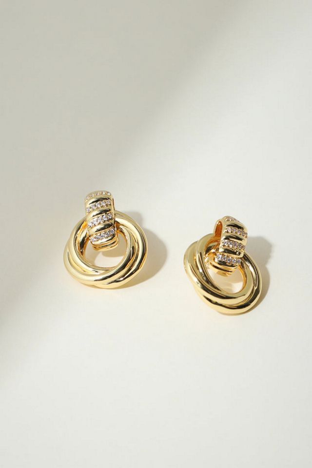 The M Jewelers Margaux Stone Knot Earrings #2