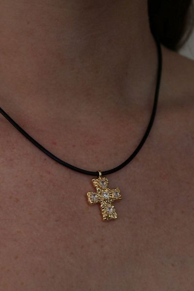 The M Jewelers Izla Cross Necklace