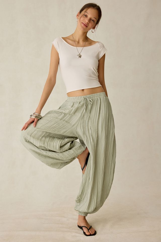 Daisy Street Pull-On Baggy Balloon Pants #3