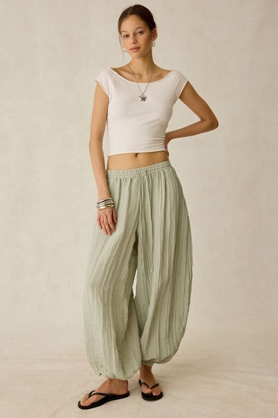 Daisy Street Pull-On Baggy Balloon Pants