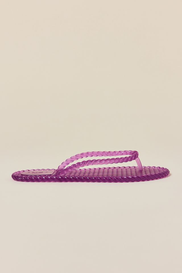 Brizza Arezzo Rope Walk Jelly Flip Flop Sandals #1