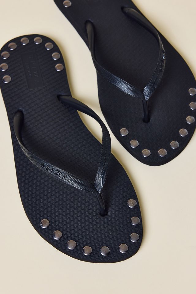 Brizza Arezzo Studded Thong Sandals #2