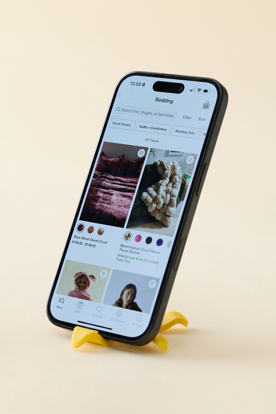 Fred & Friends Banana Silicone Phone Stand