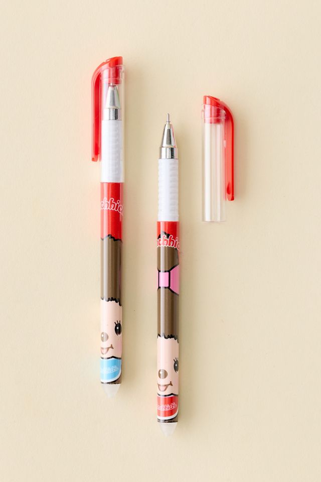 Monchhichi Erasable Gel Pen Set #1