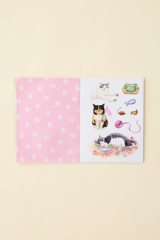 The Cat's Meow Sticker Book: 100+ Stickers Of Fluffy, Feisty, And Fabulous Felines By Megan Lynn Kott #3