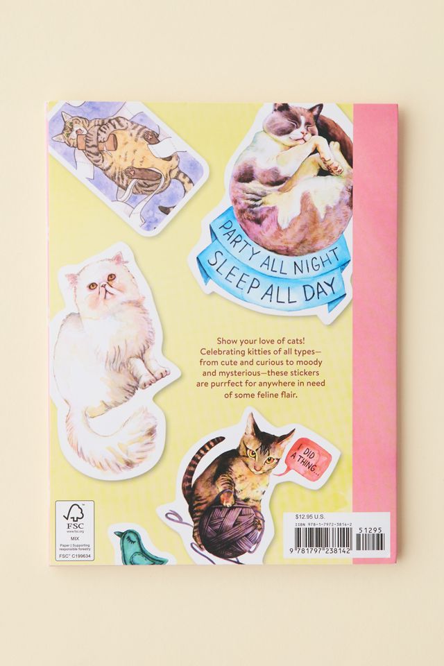 The Cat's Meow Sticker Book: 100+ Stickers Of Fluffy, Feisty, And Fabulous Felines By Megan Lynn Kott #5