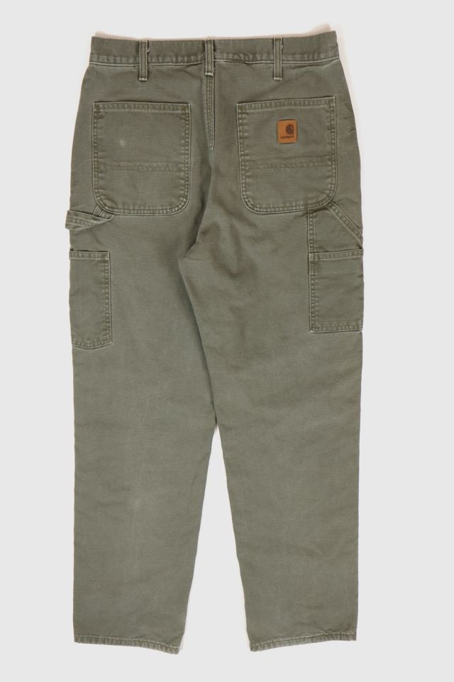 Vintage Carhartt Flannel Lined Carpenter Jeans #1