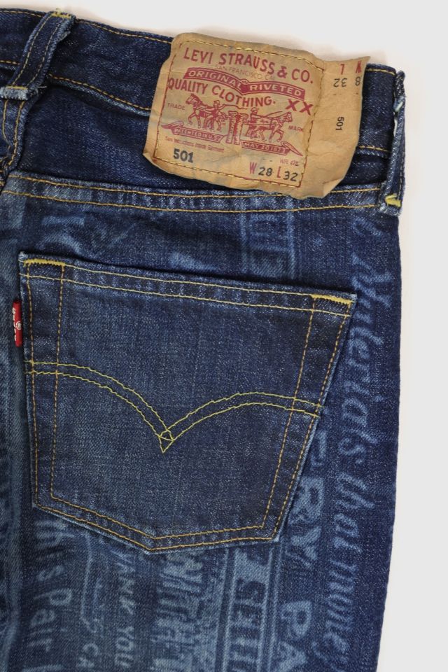 Vintage Levi’s® 501 Straight Fit Jeans #4