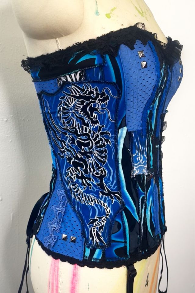 Mindblown Blue Dragon Corset #3