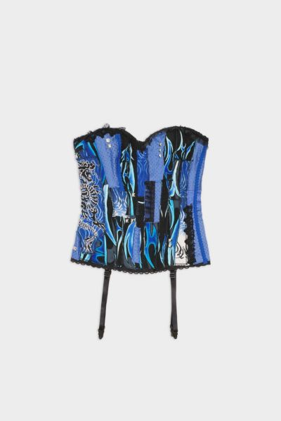 Mindblown Blue Dragon Corset