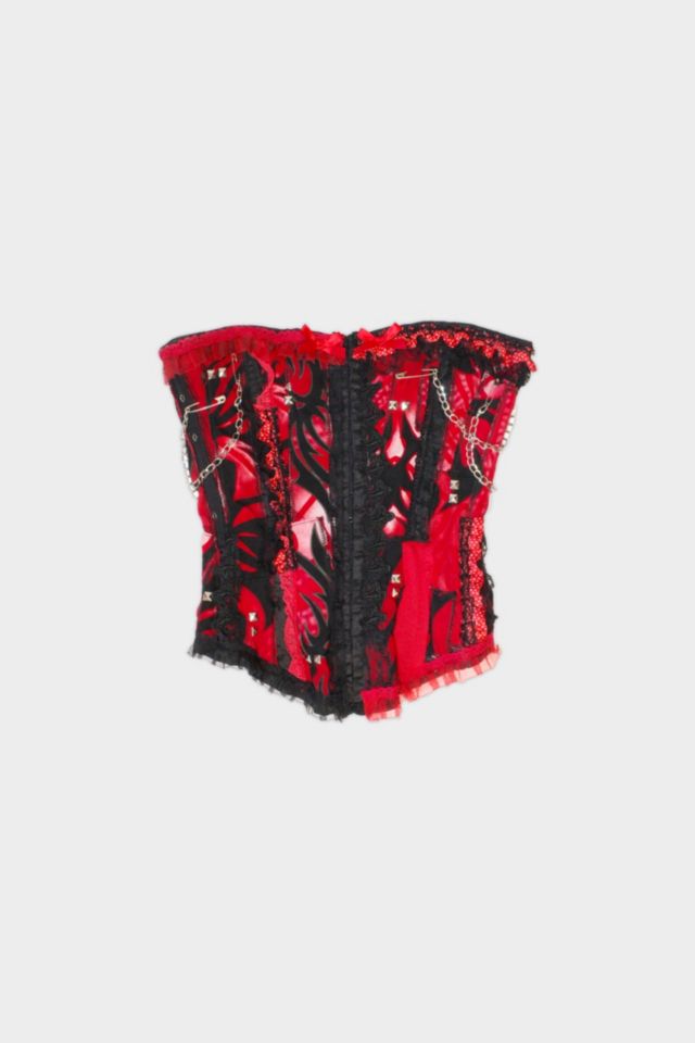 Mindblown Red Flame Corset #2