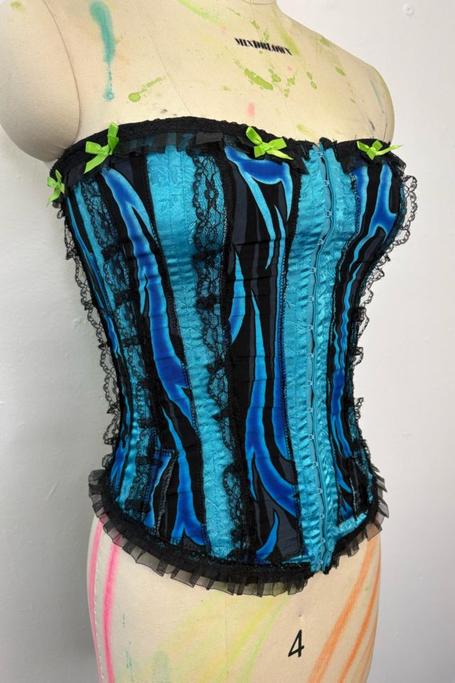 Mindblown Teal Lightning Corset #2