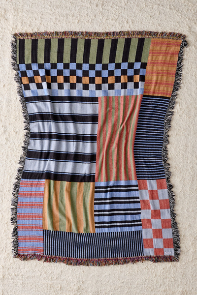 Calhoun & Co. Chex Mix Tapestry Throw Blanket