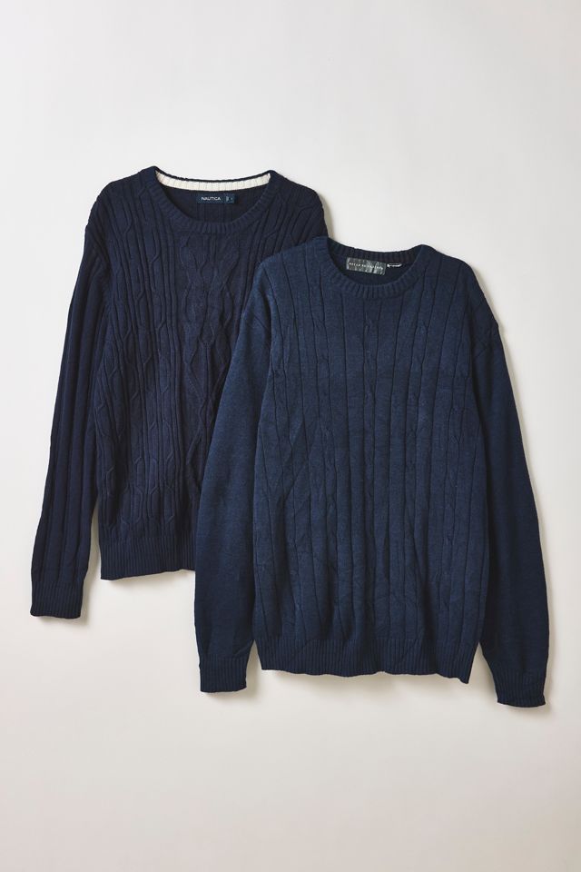 Vintage By UO Oversized Cable Knit Sweater #1
