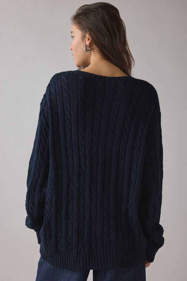 Vintage By UO Oversized Cable Knit Sweater #2