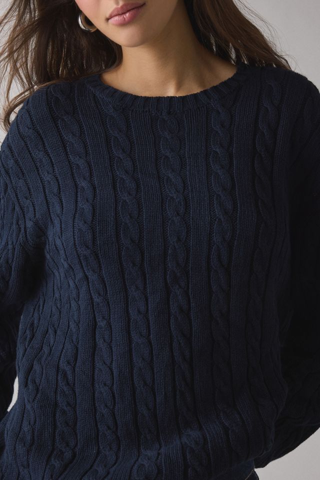 Vintage By UO Oversized Cable Knit Sweater #4