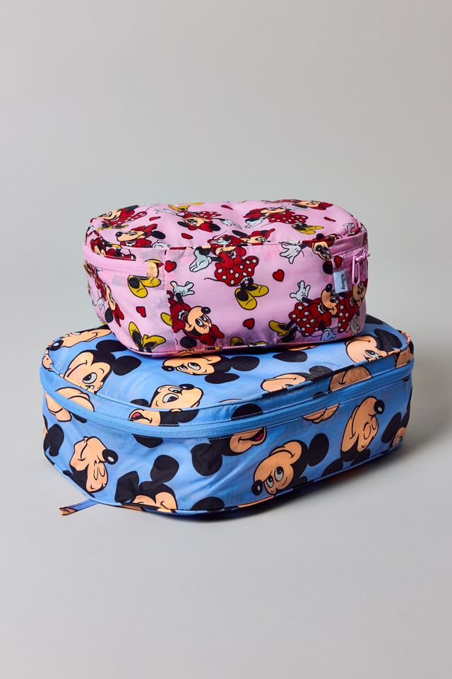 DISNEY | BAGGU Packing Cube Set - Mickey & Minnie | Urban Outfitters