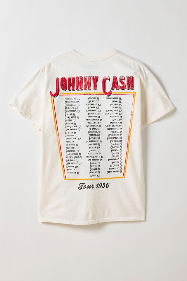 Johnny Cash 1956 Tour Graphic Tee #1