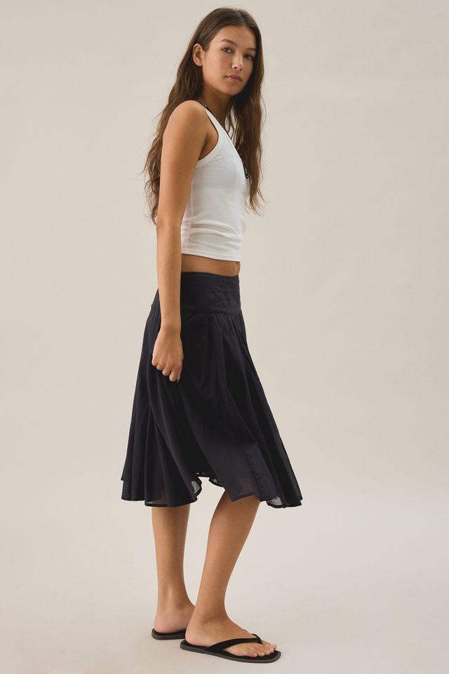 BDG Olga Plaid Low-Rise Tiered Maxi Skirt #3