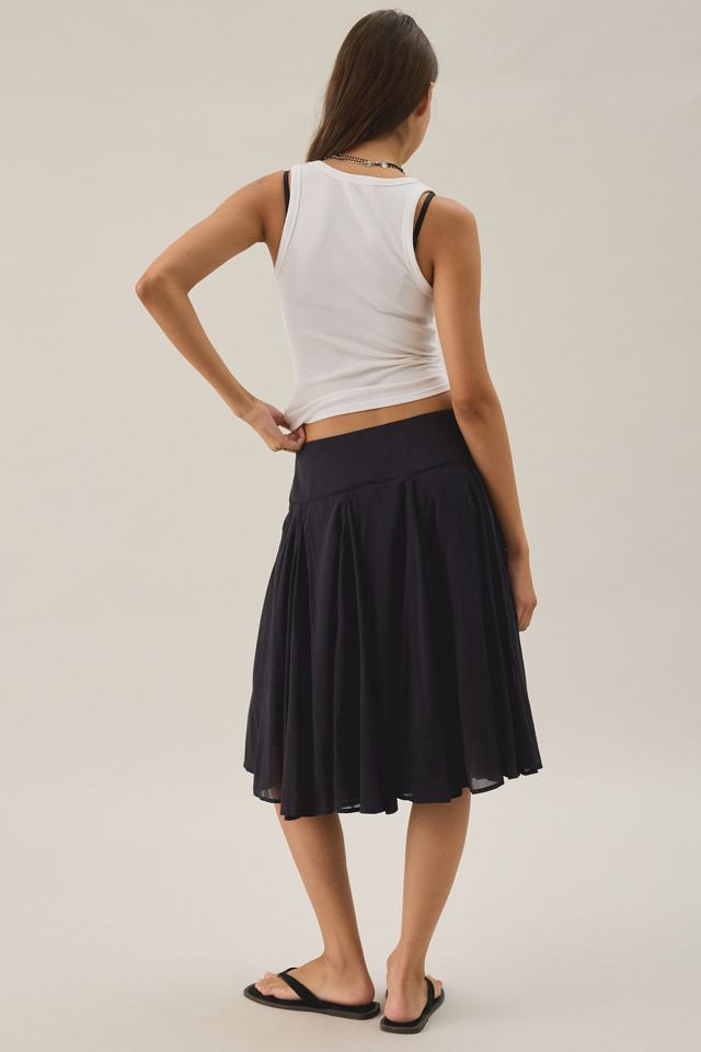 BDG Olga Plaid Low-Rise Tiered Maxi Skirt #4