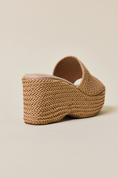 ShuShop Josie Woven Wedge Sandals