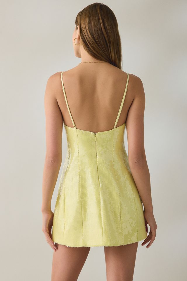 Bardot Hourglass Sequin Seamed Mini Dress #1