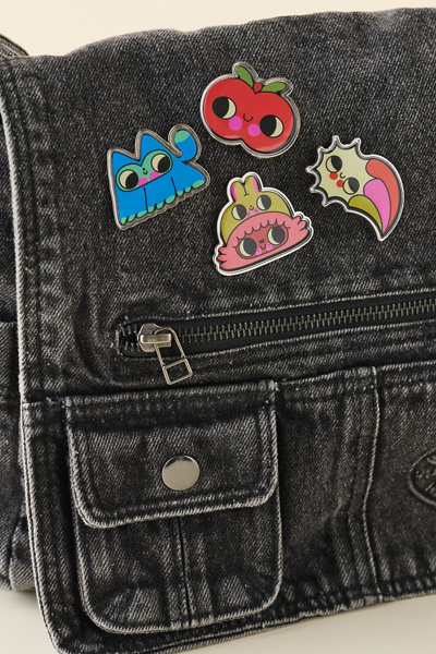 Whatever! Makes You Happy Burger Babie Blind Box Puffy Pin