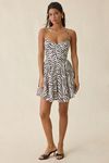 zebra print corset dress Y2K Dolce and Gabbana Quilted Silk Corset Zebra Print Dress