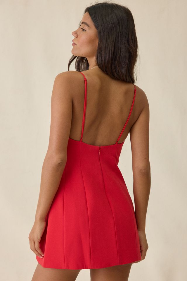 Bardot Branca Hourglass Seamed Mini Dress #4
