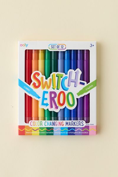 OOLY Switch-Eroo Color Changing Marker Set