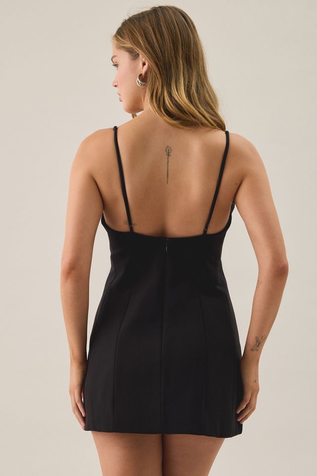 Bardot Branca Hourglass Seamed Mini Dress #3