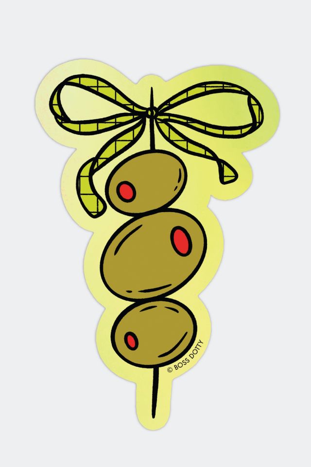 Boss Dotty Olives Sticker #1
